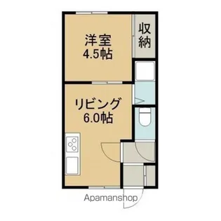 グットホーム宮前【3階】の間取り